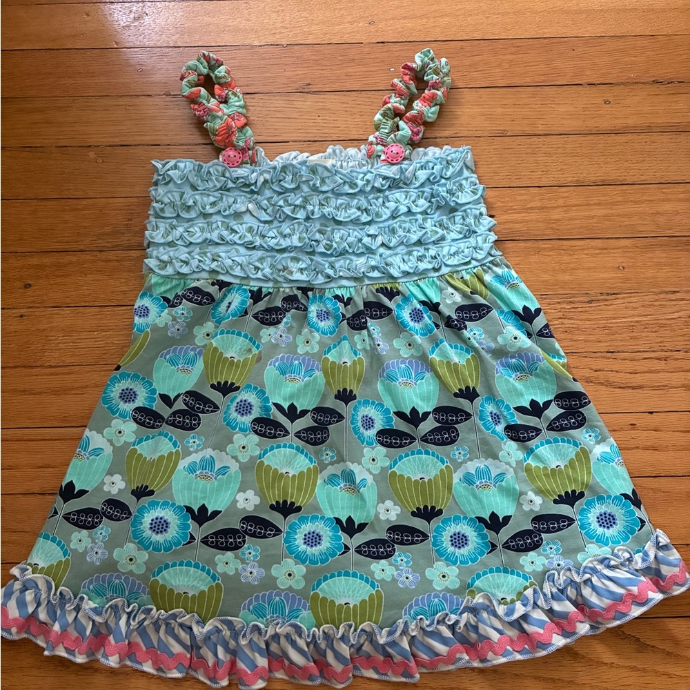 Matilda Jane (Happy And Free) Funhouse Tunic Top - Size 8 - NWT